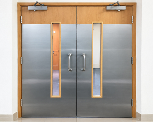 Stainless Steel Door Impact Protection