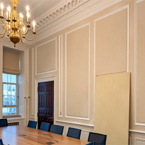 Before – wall panelling