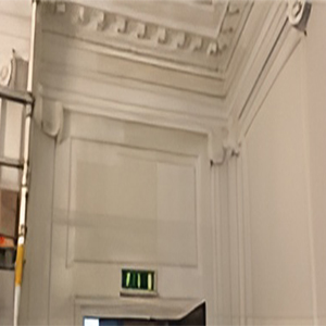 Cornice detail