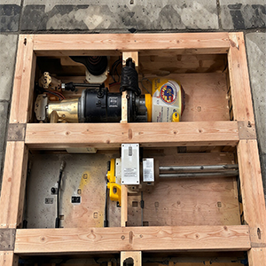 Lifting system installation