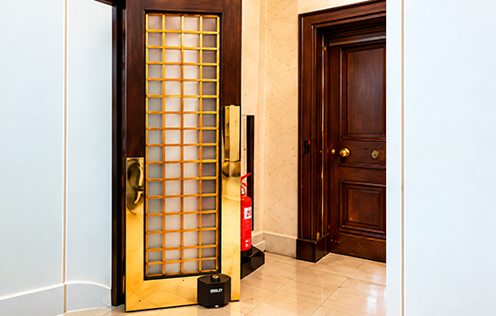 Door Restoration and Brass Protection